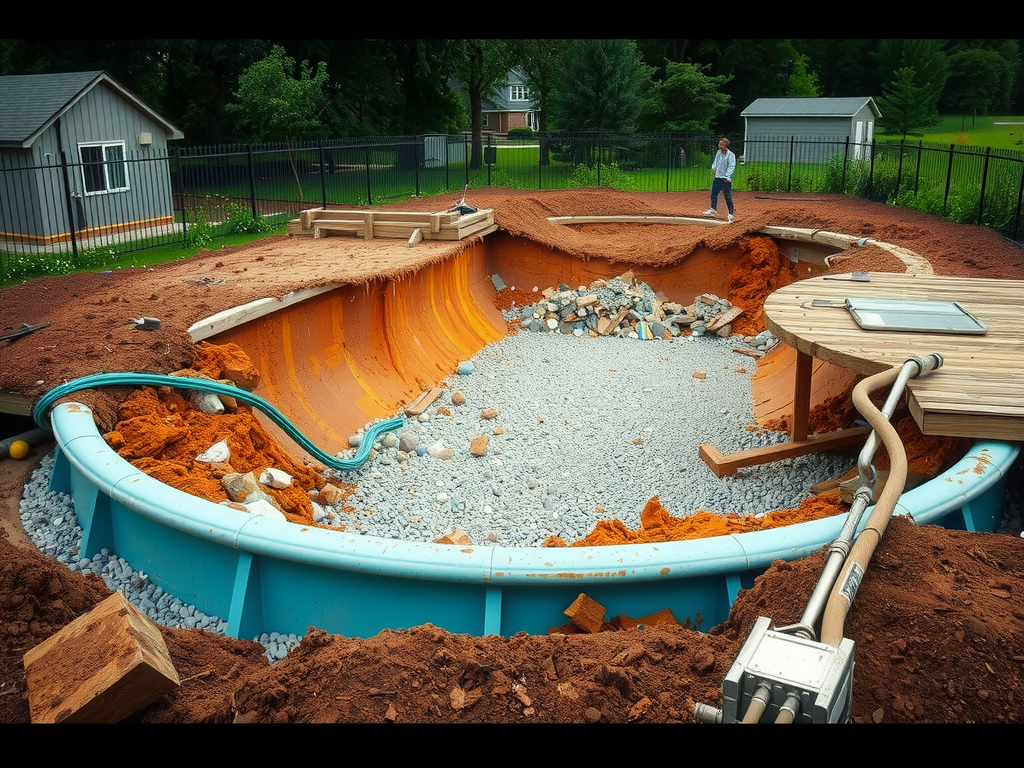 Pool FillIn Services Fort Worth For Efficient Swimming Pool Removal And Demolition