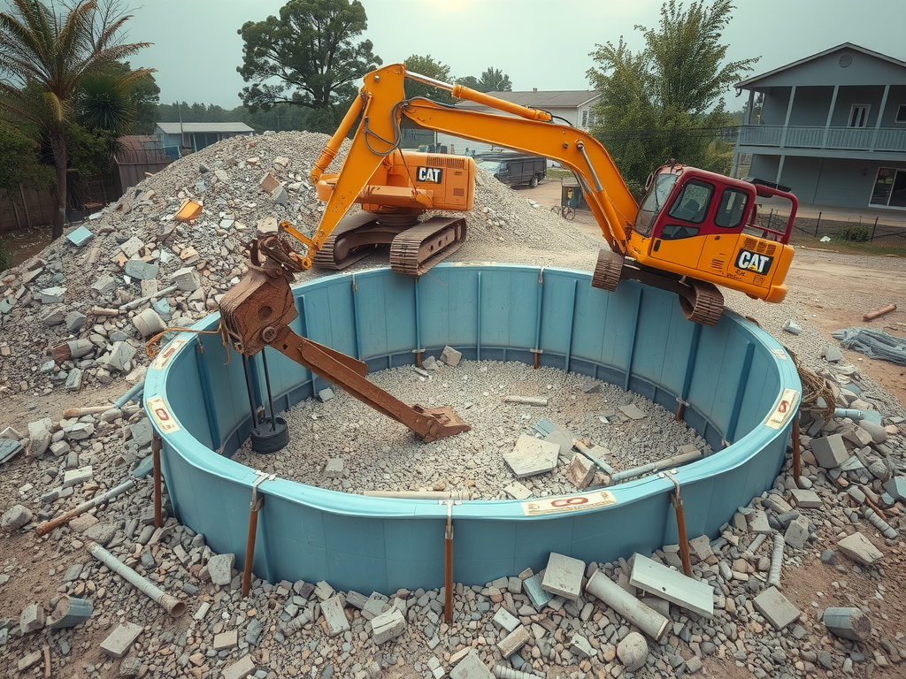 Above Ground Pool Removal Fort Worth For Efficient Demolition Services