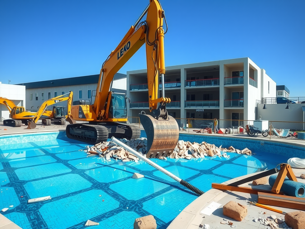 Commercial Pool Demolition Texas Services For Your Property