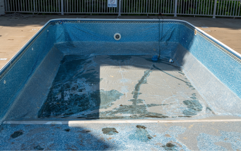 Empty pool removal Fort Worth TX